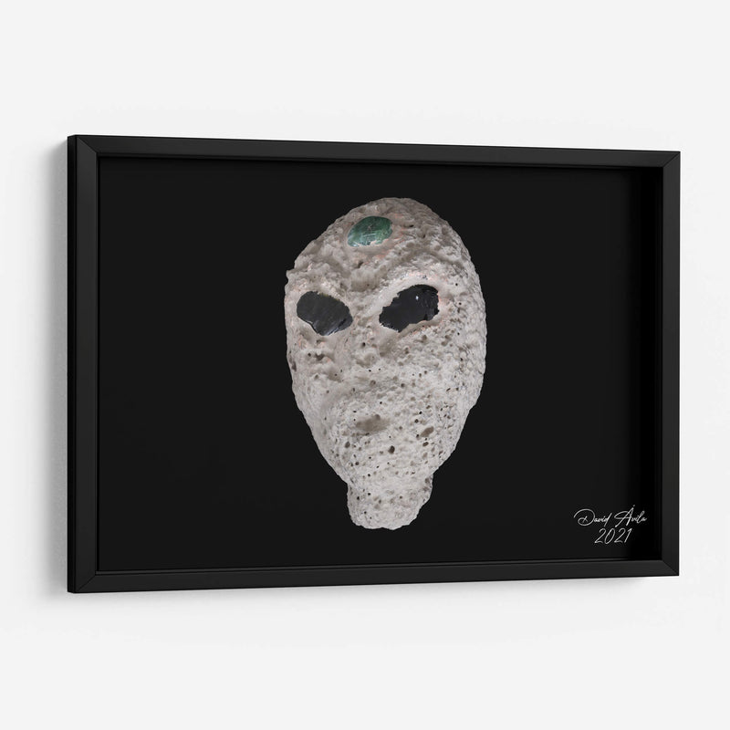 Escultura Cabeza de Ser Gris - David Ávila | Cuadro decorativo de Canvas Lab