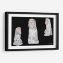 Escultura Doncella Tolteca e Hijo Híbrido Gris - David Ávila | Cuadro decorativo de Canvas Lab