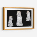 Escultura Doncella Tolteca e Hijo Híbrido Gris - David Ávila | Cuadro decorativo de Canvas Lab