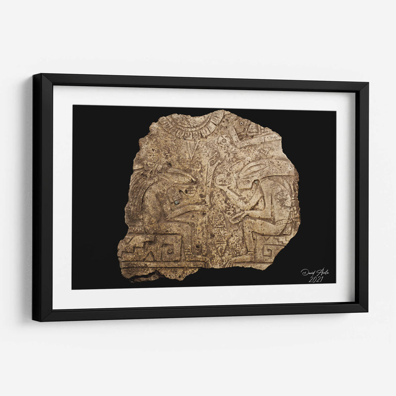 Estela Gobernante Reptiliano - David Ávila | Cuadro decorativo de Canvas Lab