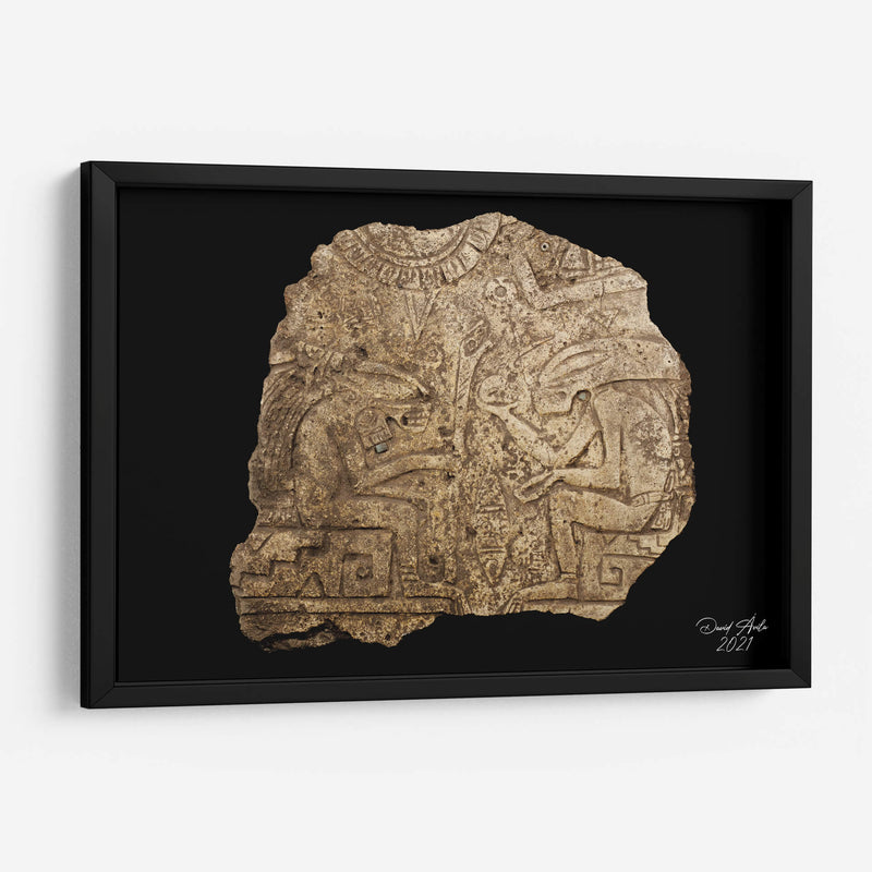 Estela Gobernante Reptiliano - David Ávila | Cuadro decorativo de Canvas Lab