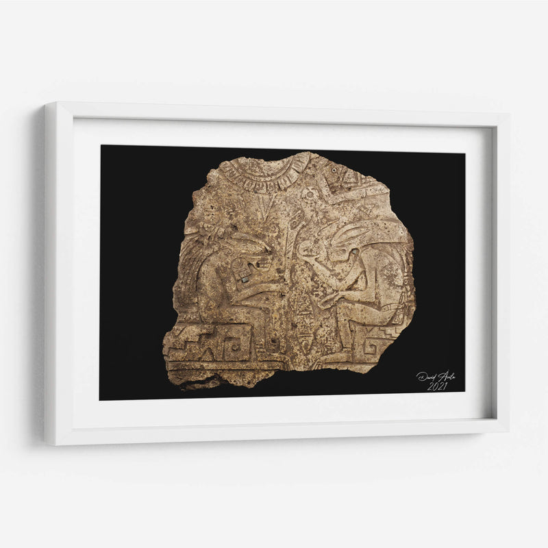 Estela Gobernante Reptiliano - David Ávila | Cuadro decorativo de Canvas Lab