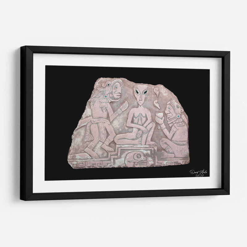 Estela Jerarquía Alienígena - David Ávila | Cuadro decorativo de Canvas Lab