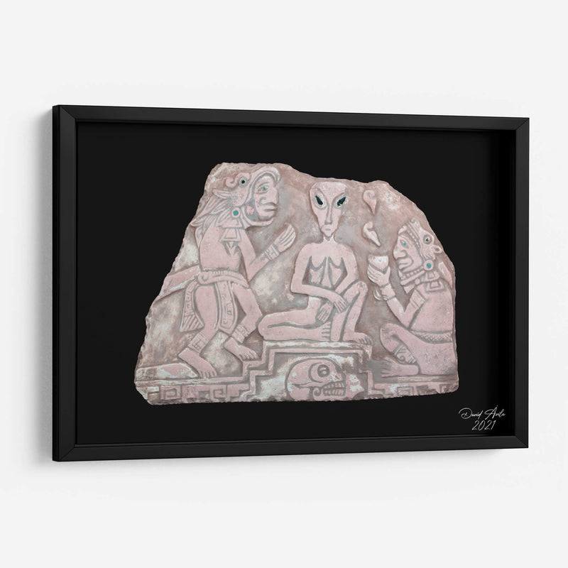 Estela Jerarquía Alienígena - David Ávila | Cuadro decorativo de Canvas Lab