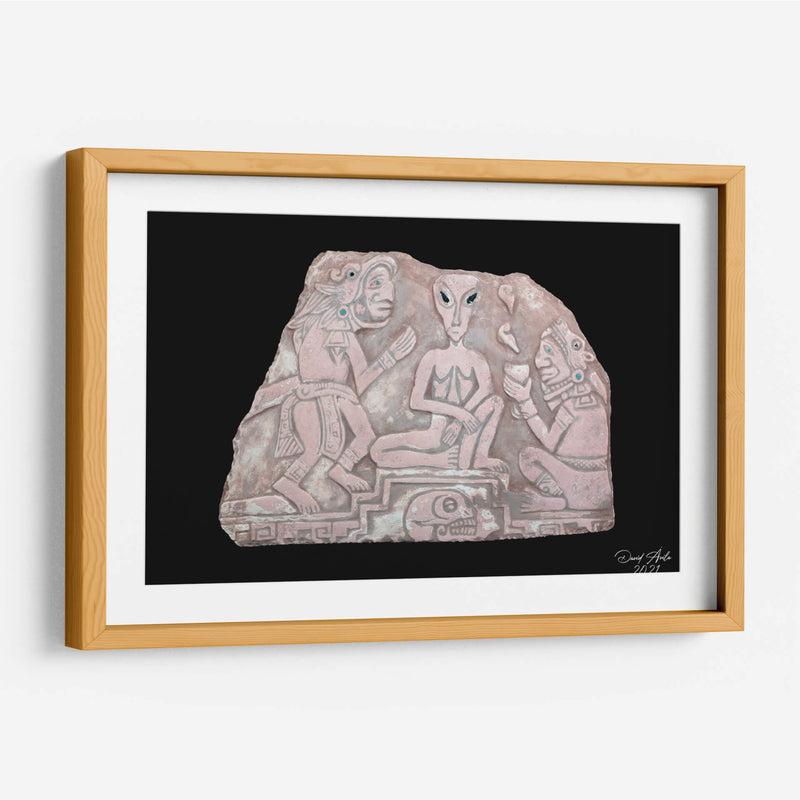 Estela Jerarquía Alienígena - David Ávila | Cuadro decorativo de Canvas Lab