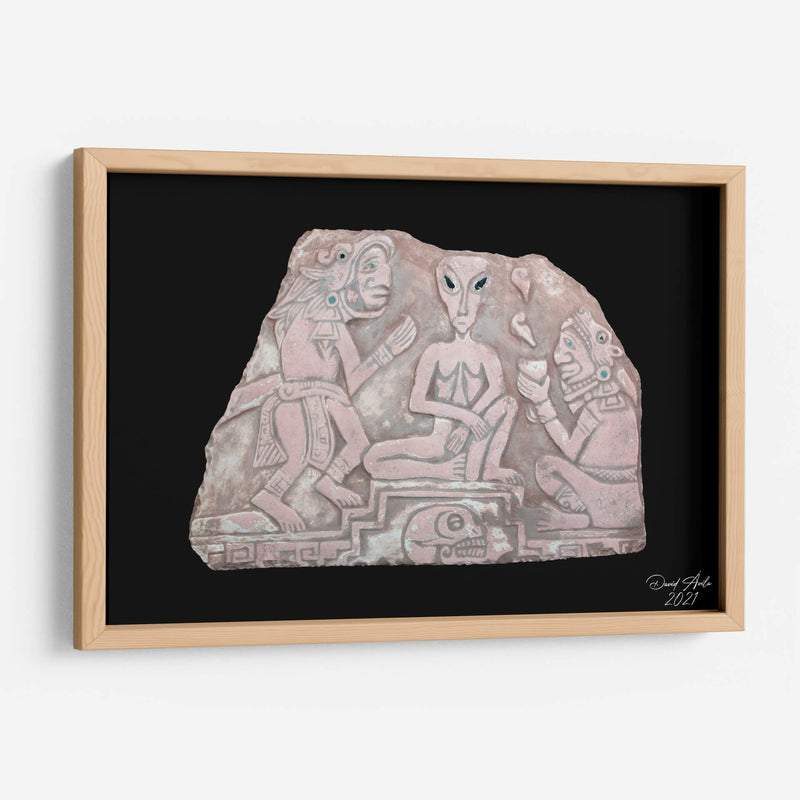 Estela Jerarquía Alienígena - David Ávila | Cuadro decorativo de Canvas Lab
