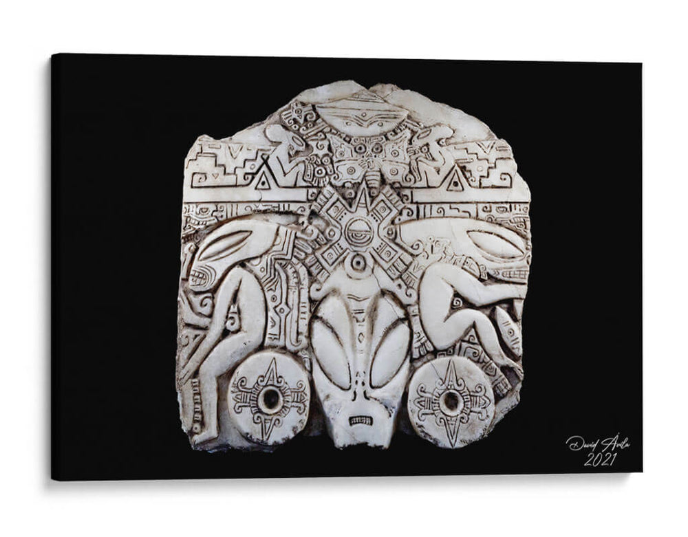 Estela Nahui Ollin Alienígena - David Ávila | Cuadro decorativo de Canvas Lab