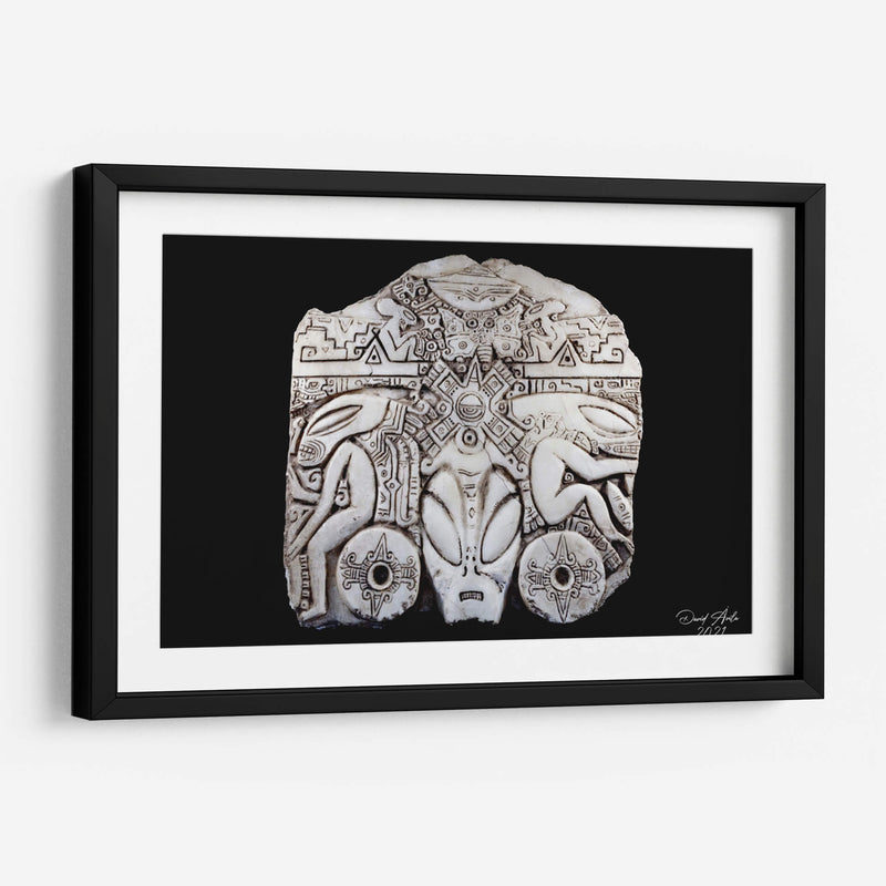Estela Nahui Ollin Alienígena - David Ávila | Cuadro decorativo de Canvas Lab