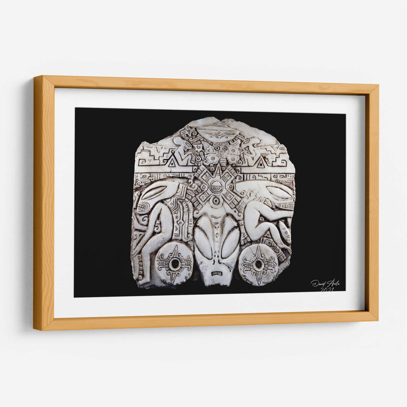 Estela Nahui Ollin Alienígena - David Ávila | Cuadro decorativo de Canvas Lab