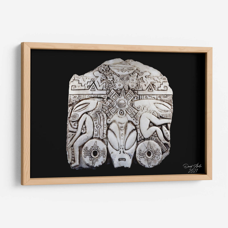 Estela Nahui Ollin Alienígena - David Ávila | Cuadro decorativo de Canvas Lab