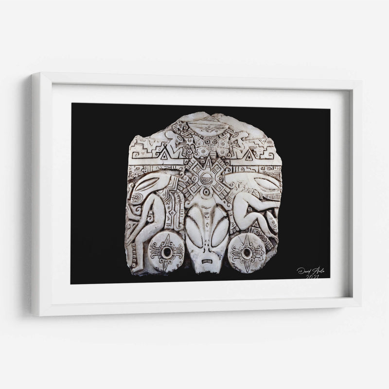 Estela Nahui Ollin Alienígena - David Ávila | Cuadro decorativo de Canvas Lab