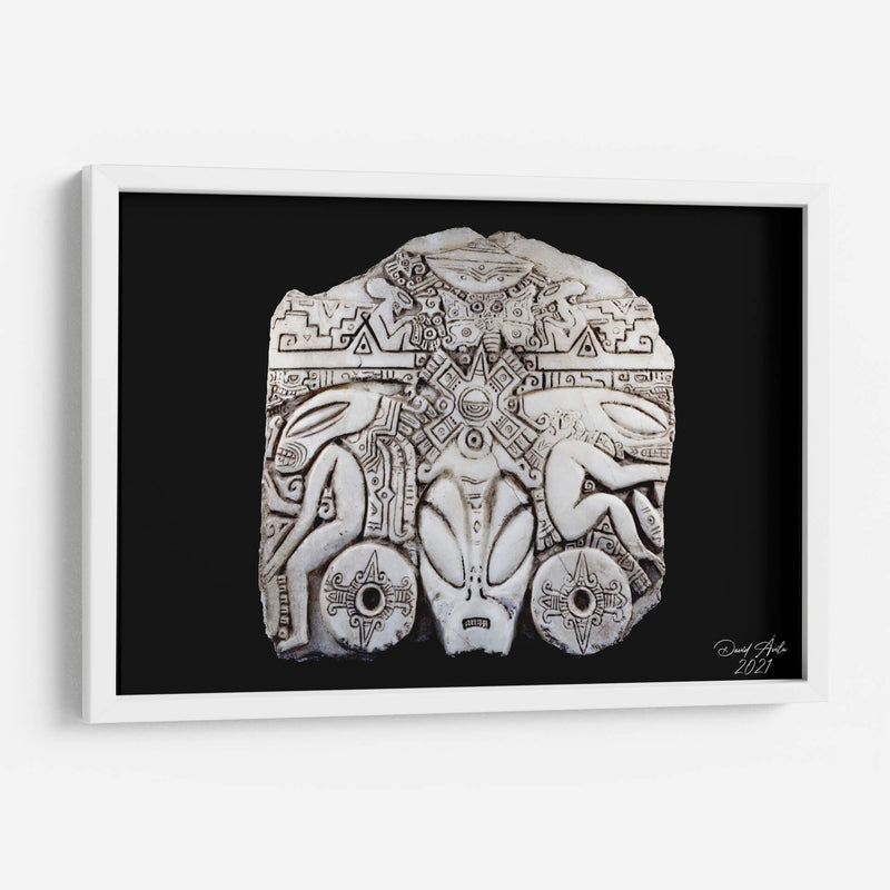 Estela Nahui Ollin Alienígena - David Ávila | Cuadro decorativo de Canvas Lab