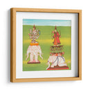 1. The King of Nats (Thagyá nat) and 2. Lord of the Great Mountain (Mahágirí nat) - William Griggs | Cuadro decorativo de Canvas Lab