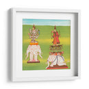 1. The King of Nats (Thagyá nat) and 2. Lord of the Great Mountain (Mahágirí nat) - William Griggs | Cuadro decorativo de Canvas Lab