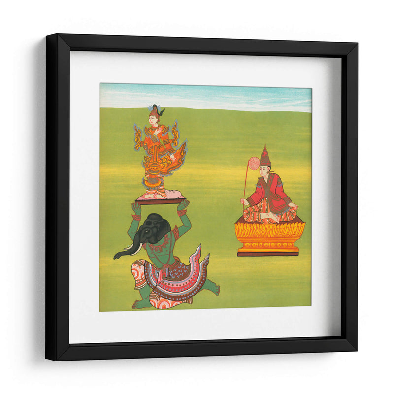 5. Hermosa de tres maneras (Thónban Hla nat) y 6. Minkhaung II de Taungoo (Taung-ngú Mingaung nat) - William Griggs | Cuadro decorativo de Canvas Lab