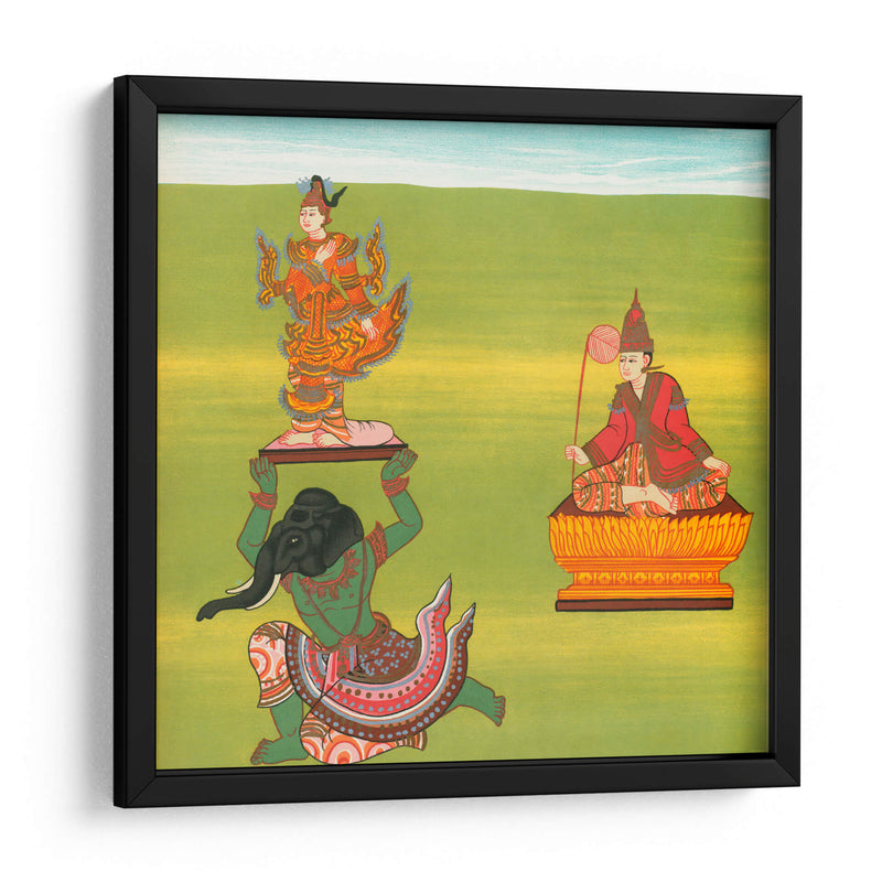 5. Hermosa de tres maneras (Thónban Hla nat) y 6. Minkhaung II de Taungoo (Taung-ngú Mingaung nat) - William Griggs | Cuadro decorativo de Canvas Lab