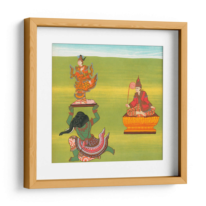 5. Hermosa de tres maneras (Thónban Hla nat) y 6. Minkhaung II de Taungoo (Taung-ngú Mingaung nat) - William Griggs | Cuadro decorativo de Canvas Lab