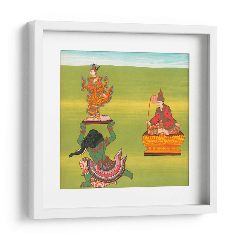 5. Hermosa de tres maneras (Thónban Hla nat) y 6. Minkhaung II de Taungoo (Taung-ngú Mingaung nat) - William Griggs | Cuadro decorativo de Canvas Lab