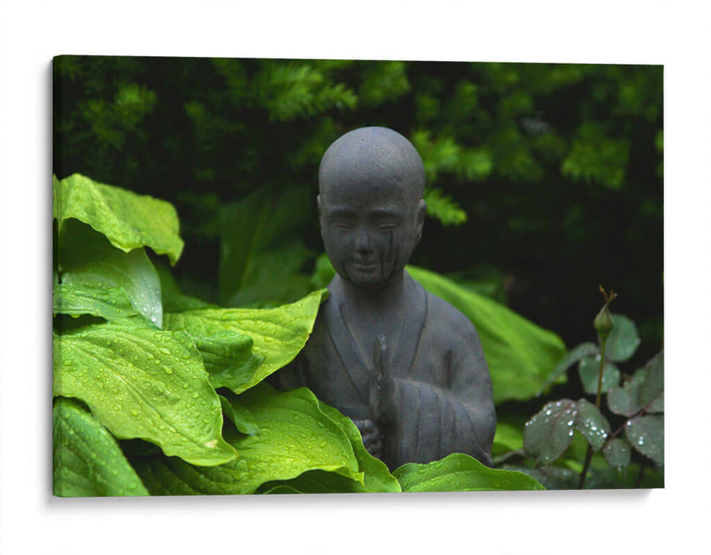 Estatua de monje | Cuadro decorativo de Canvas Lab
