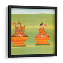 7. Rey Tarabya de Ava (Mintárá nat) y 8. Receptor de la voz real (Thandawgán nat) - William Griggs | Cuadro decorativo de Canvas Lab