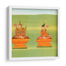 7. Rey Tarabya de Ava (Mintárá nat) y 8. Receptor de la voz real (Thandawgán nat) - William Griggs | Cuadro decorativo de Canvas Lab