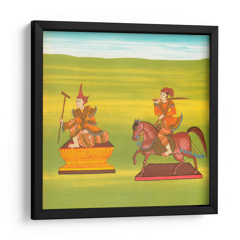 9. Shwé Nawrathá nat. and 10. Aungzwámagyí nat (also called Bo Aung Zwa) - William Griggs | Cuadro decorativo de Canvas Lab