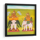 11. Señor de los cinco elefantes blancos (Ngázíshin nat) y 12. Señor del elefante blanco de Aung Pin Hsinbyushin nat) - William Griggs | Cuadro decorativo de Canvas Lab