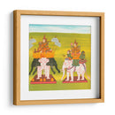 11. Señor de los cinco elefantes blancos (Ngázíshin nat) y 12. Señor del elefante blanco de Aung Pin Hsinbyushin nat) - William Griggs | Cuadro decorativo de Canvas Lab