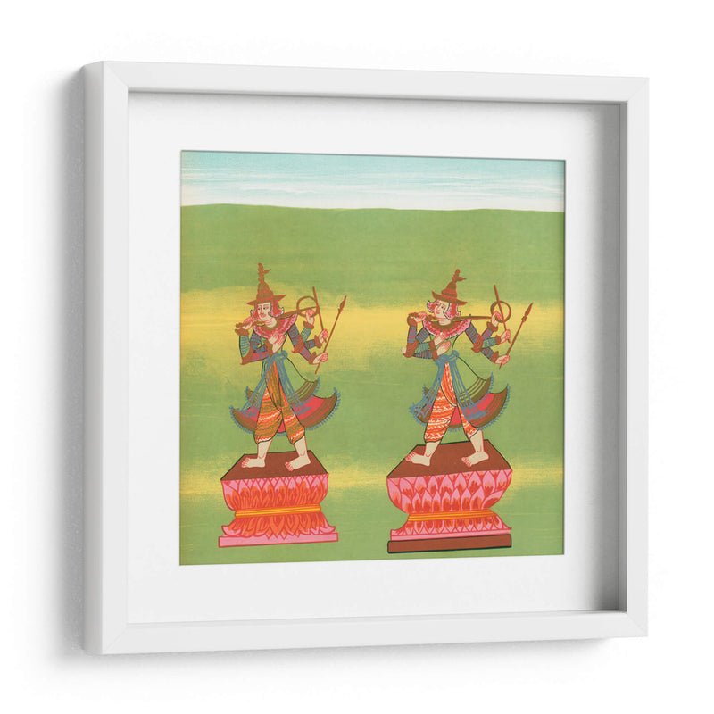 13. Señor del sur (Taungmagyí nat) y 14. Maung Minshin nat (también llamado Shin Byu) - William Griggs | Cuadro decorativo de Canvas Lab