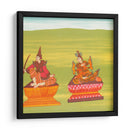 19. Señor del Caballo Blanco (Shwé Sippin nat) y 20. Mèdaw Shwésagá nat (Madre de Shwe Sitpin) - William Griggs | Cuadro decorativo de Canvas Lab