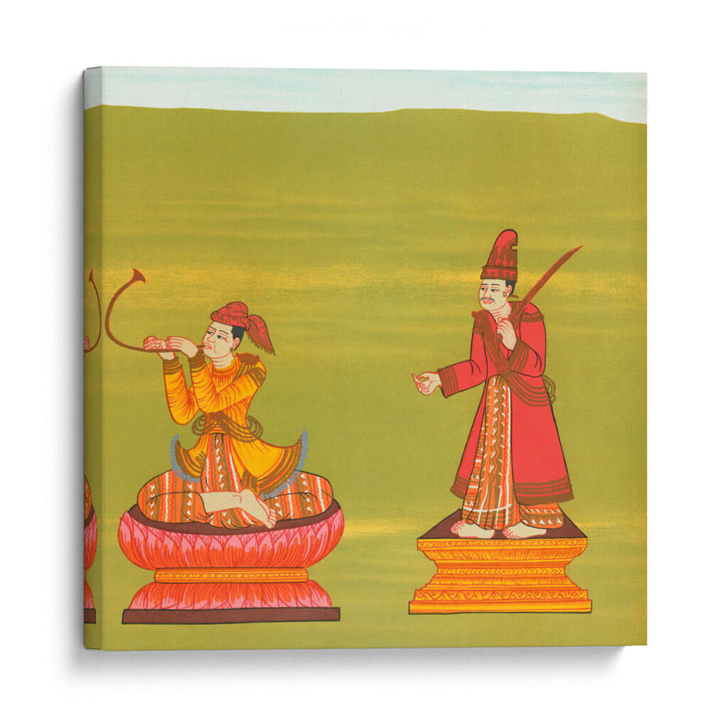 23. Príncipe Heredero Minye Kyawswa (Maung Minbyú nat) y 24. Abuelo señor de Mandalay (Mándalé Bódaw nat) - William Griggs | Cuadro decorativo de Canvas Lab