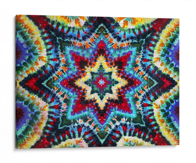 Estrella tiedye II | Cuadro decorativo de Canvas Lab