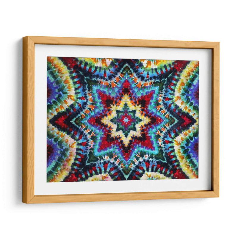 Estrella tiedye II | Cuadro decorativo de Canvas Lab