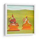 27. Mintná Maung Shin nat (nieto del rey Alaungsithu de Pagan) y 28. Señor de la sombrilla blanca (Tíbyusaung nat) - William Griggs | Cuadro decorativo de Canvas Lab