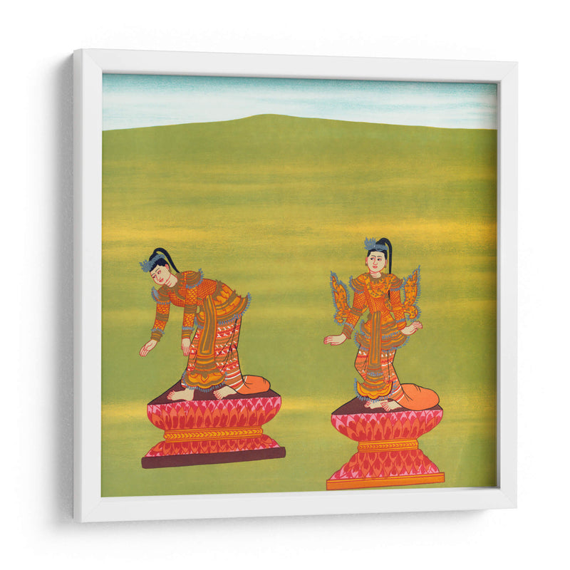 35. Dama Jorobada (Shingón nat) and 36. Dama piernas elásticas (Shingwá nat) - William Griggs | Cuadro decorativo de Canvas Lab