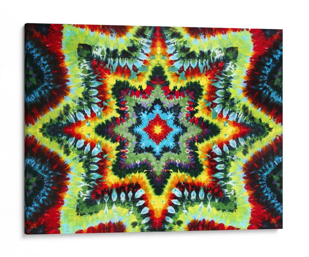 Estrella tiedye | Cuadro decorativo de Canvas Lab