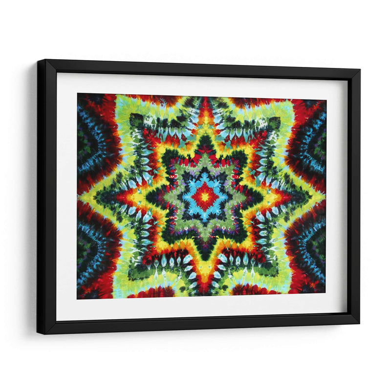 Estrella tiedye | Cuadro decorativo de Canvas Lab