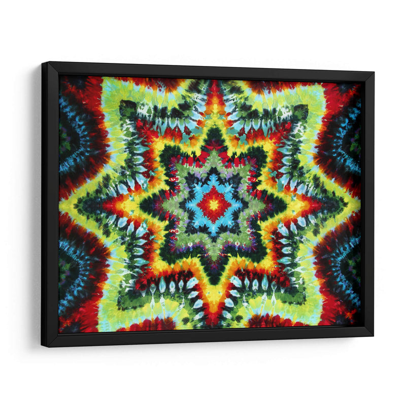 Estrella tiedye | Cuadro decorativo de Canvas Lab