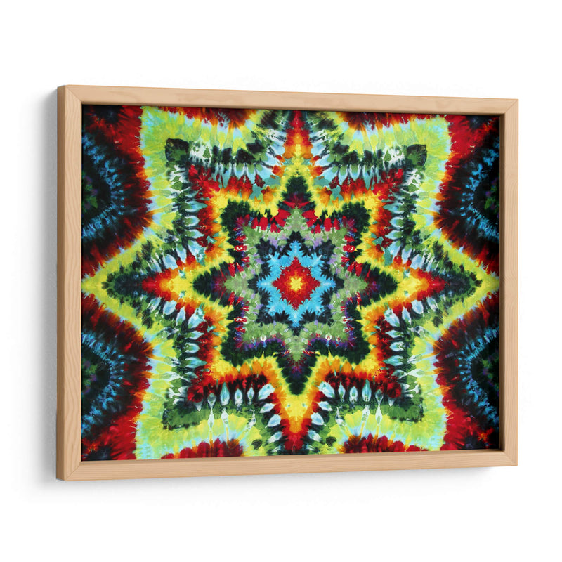 Estrella tiedye | Cuadro decorativo de Canvas Lab