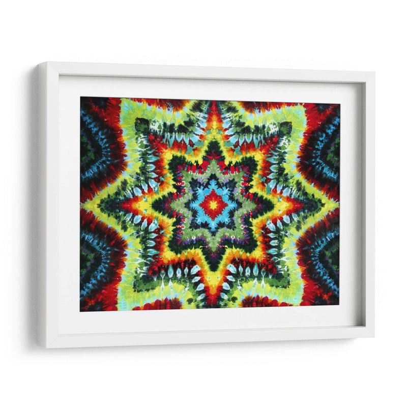 Estrella tiedye | Cuadro decorativo de Canvas Lab