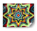 Estrella tiedye | Cuadro decorativo de Canvas Lab