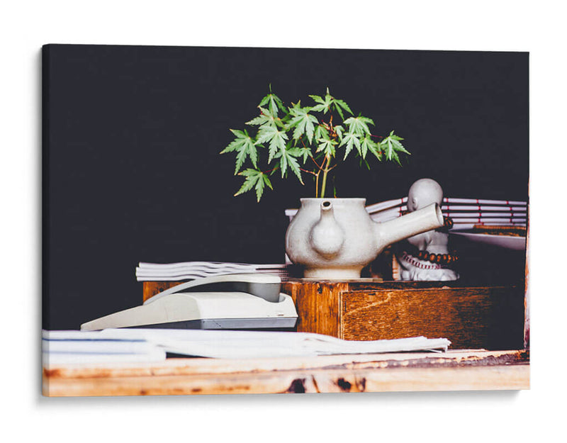 Té con Buda | Cuadro decorativo de Canvas Lab