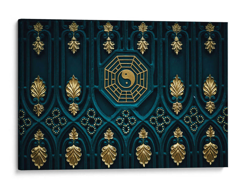 El yin y el yang dorados | Cuadro decorativo de Canvas Lab