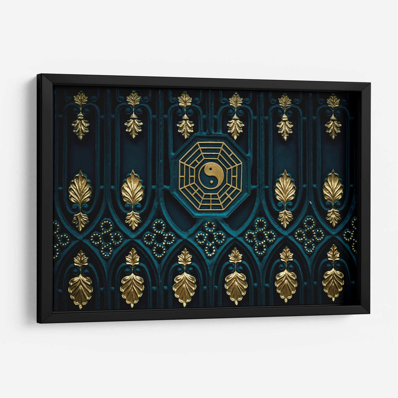 El yin y el yang dorados | Cuadro decorativo de Canvas Lab