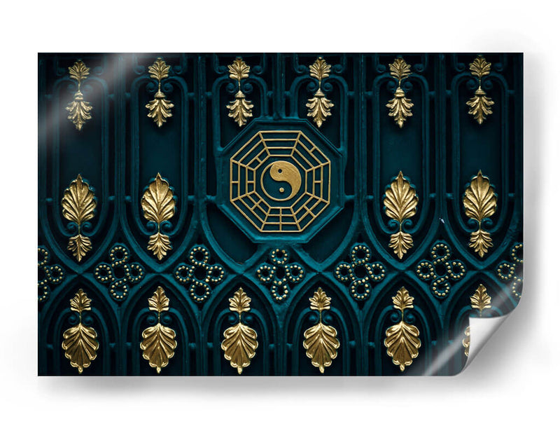 El yin y el yang dorados | Cuadro decorativo de Canvas Lab