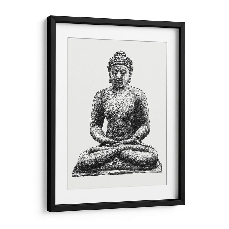 Buda en el Borobudur - Leo Gestel | Cuadro decorativo de Canvas Lab