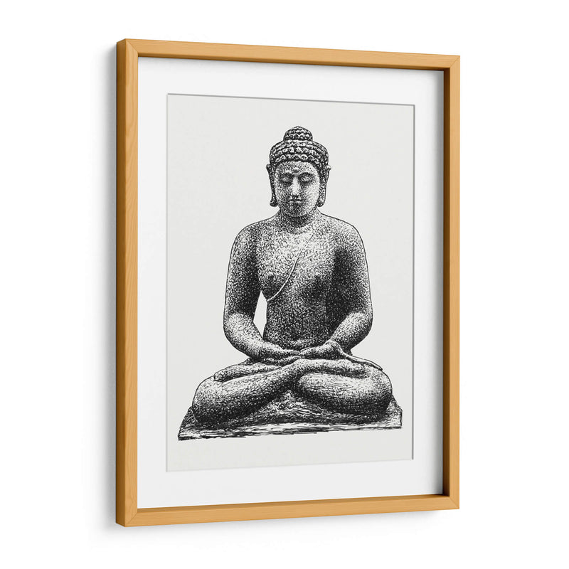 Buda en el Borobudur - Leo Gestel | Cuadro decorativo de Canvas Lab