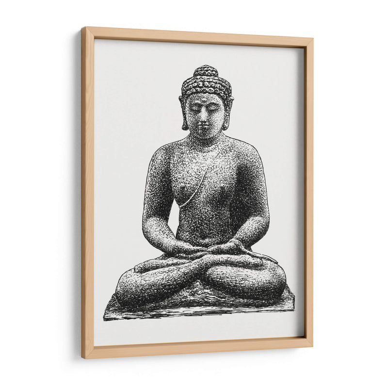 Buda en el Borobudur - Leo Gestel | Cuadro decorativo de Canvas Lab