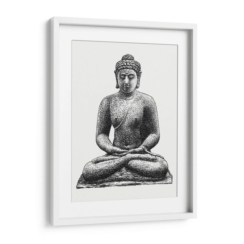 Buda en el Borobudur - Leo Gestel | Cuadro decorativo de Canvas Lab