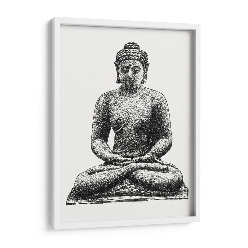 Buda en el Borobudur - Leo Gestel | Cuadro decorativo de Canvas Lab